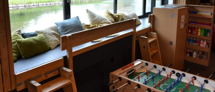 Kinderopvang Mirakel BSO Pinoke Amsterdamse Bos speelruimte aan het water