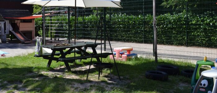 Kinderopvang Mirakel KDV Bovenkerkerweg Amstelveen voetbalkooi buitenspeelplaats
