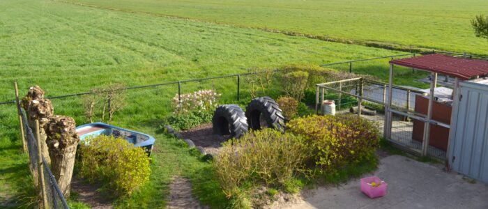 Kinderopvang Mirakel KDV De Stal Waverveen buitenspeelplaats